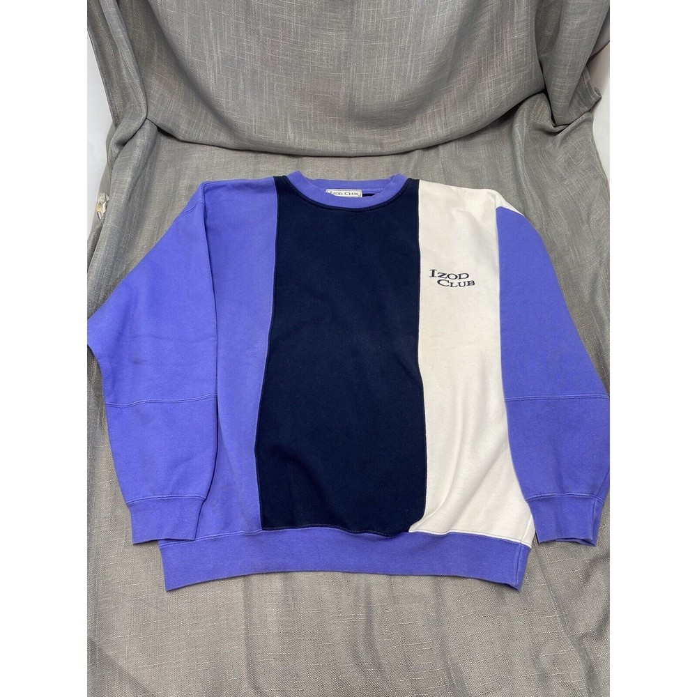 Vintage 1994 Golf Sweater,Mens Size XL by Izod Club Multi-color